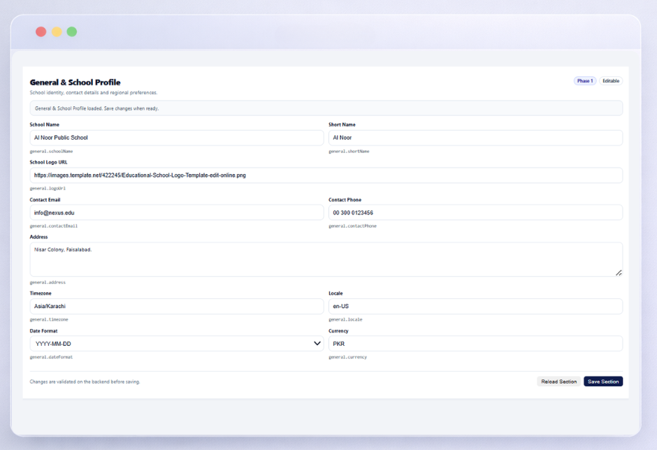Theme Customization Panel